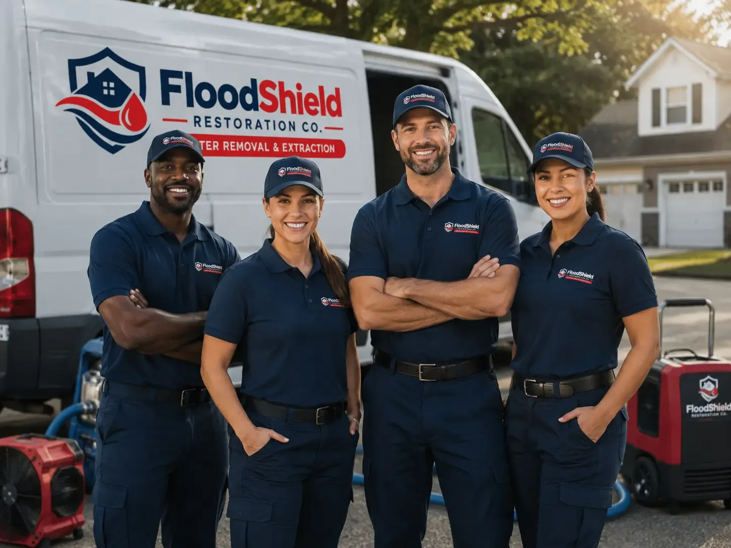 Flood Damage Restoration company in Watton, MI